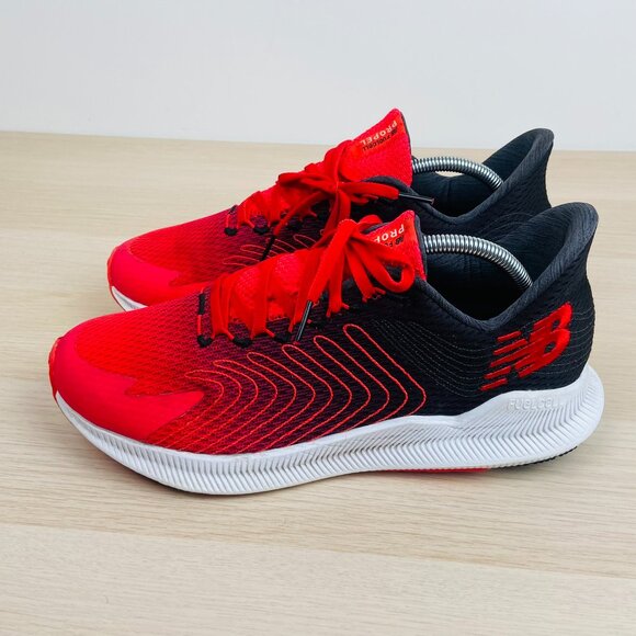 New Balance Fuel Cell Propel Red Black Running Shoes, Men’s Size 10 - Picture 3 of 16